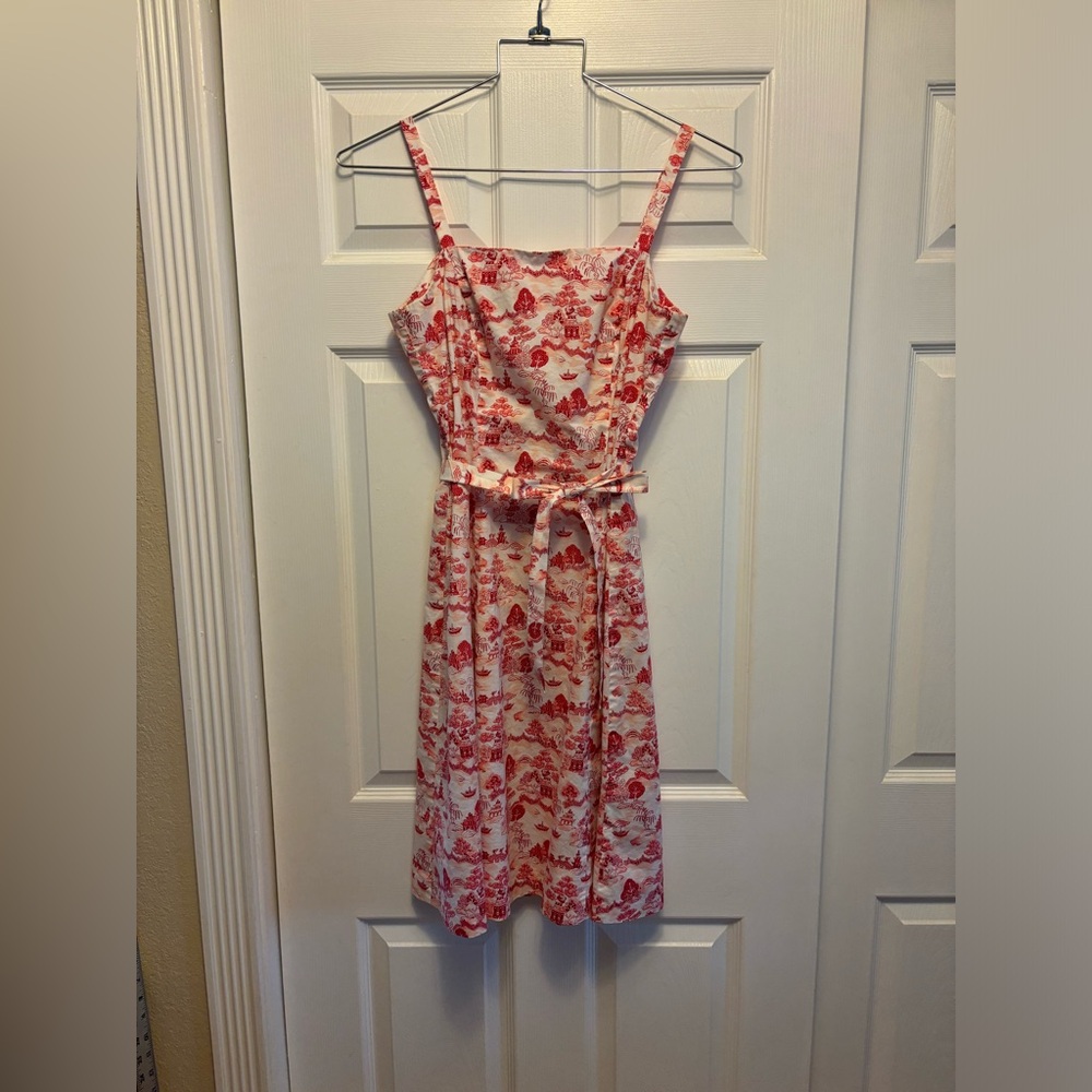 Asian Print Sundress Size 10